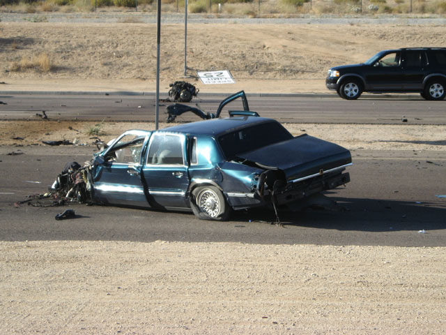 Thursday Pecos Road crash kills 1